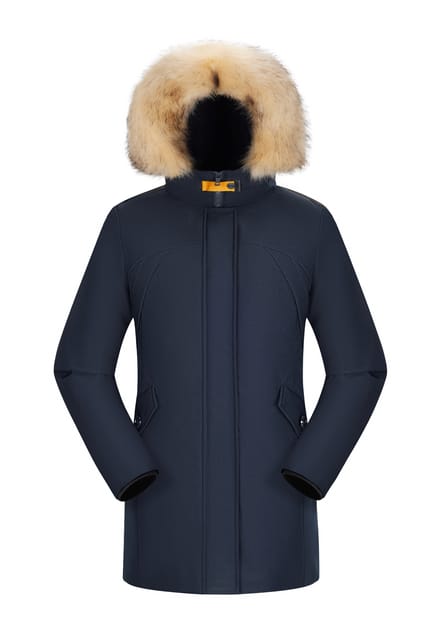 Subprime - Dames Jas winter Parka Chloe - Blauw - Maat S