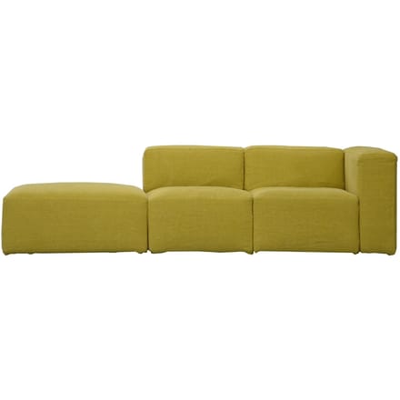 Jan Kurtz - Donna Loungesofa - Zitelement - Linnen - zand - beige
