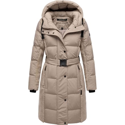 Navahoo dames wintermantel Funkelteddy – stijlvol, warm & modern