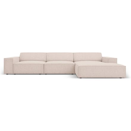 4-zitshoekbank Jodie rechts chenille | Micadoni Home