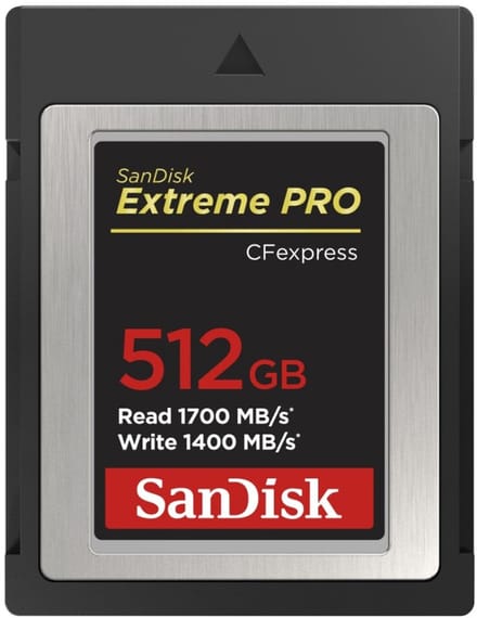 SANDISK Extreme Pro - Geheugenkaart - 512GB - CF Express Type B