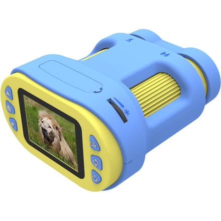 Microscope et télescope de poche pour enfants, objectif unique avec lumière LED, écran IPS 2   , 200 fois bleu clair
