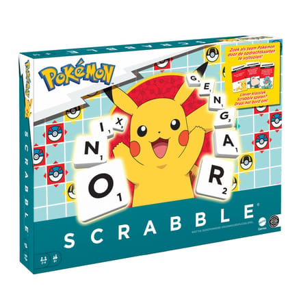 Pokemon Scrabble Pokémon NL Bordspellen
