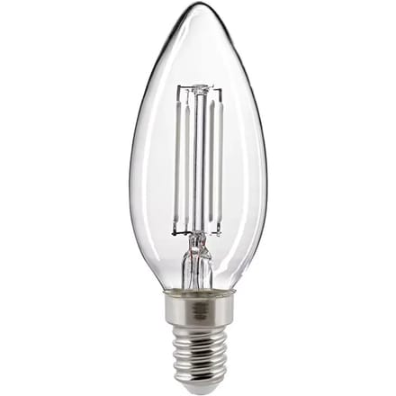 LED filament kaarslamp Sigor Snow 2,8W