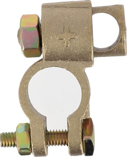 Accukabel verlengkabel met dubbele klem