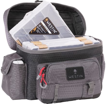 Westin W4 Waist Pack Titanium Black Large Incl. 4 Boxes