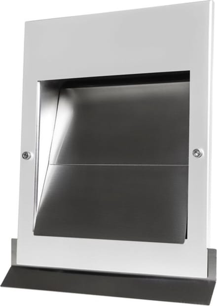 Overdruk Ventilatierooster Sigma 12.5 cm Mat Wit