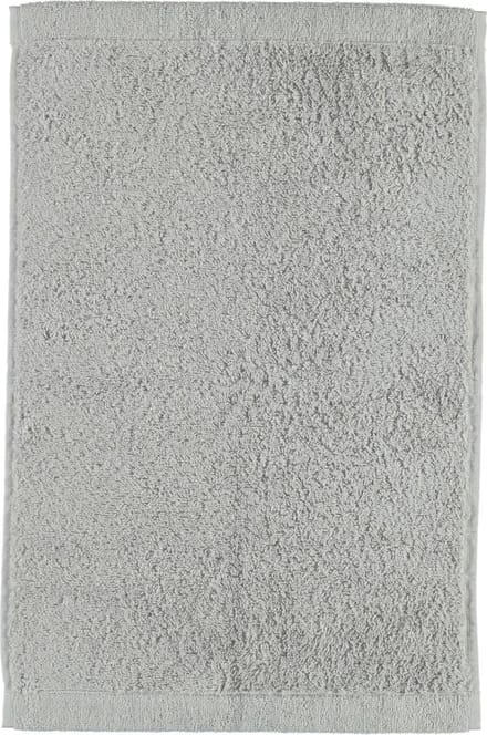 CAWÖ Lifestyle Uni Gastendoekje - Zilver - 30x50