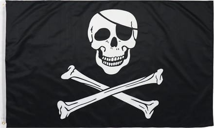 Piratenvlag - 150 x 90 cm