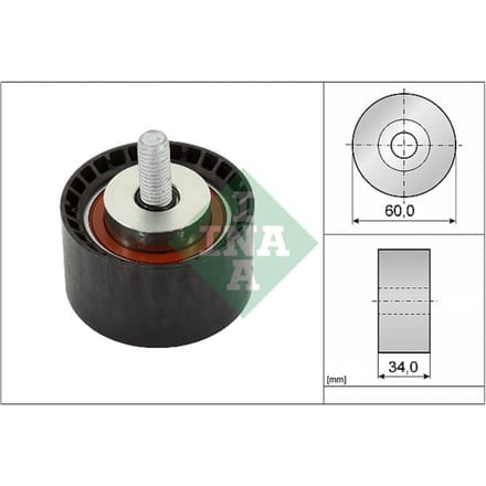 Schaeffler Ina Geleiderol, distributieriem INA 532 0888 10