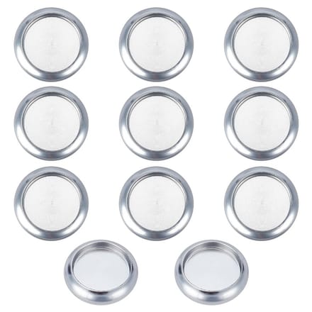Dailygoods- Bindschijven 11 Stuks - Aluminiumlegering - Platte Ronde