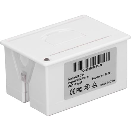 Ingebouwde Thermische Bonprinter 58mm Micro Thermische Bonprinter Ondersteunt USB en TTL Seriële Poort 5 tot 9V gray