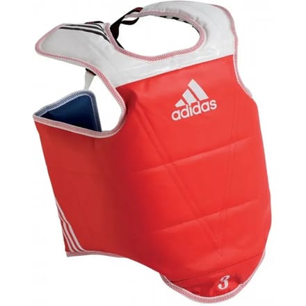 Omkeerbaar taekwondo borstschild adidas
