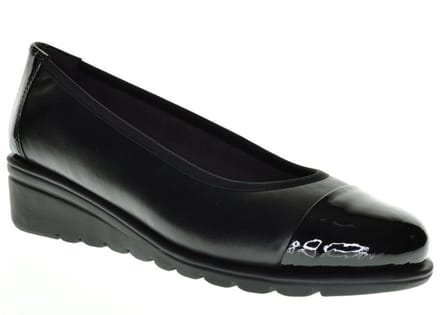 Caprice Dames Ballerina 9-22161-42 02B G-breedte Maat: 41 EU