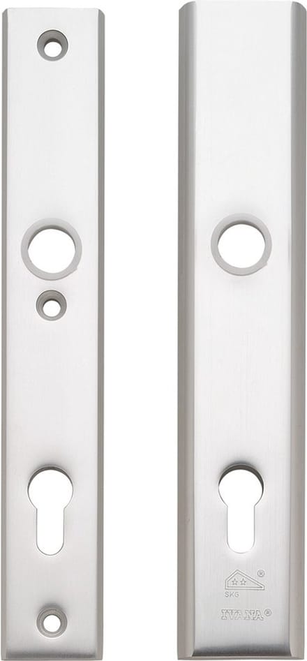 Ivana Veiligheidslangschilden PC55 SKG3 Aluminium F1 Type 30/Recht Afgerond