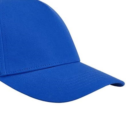 Beechfield EarthAware Klassieke Organic Cotton 5 Panel Baseball Cap (Helder Koninklijk)
