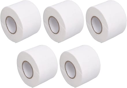 Wegwerp Kapperspapier - Nekpapier Rollen - Hygiënisch Werken - Hoge Hechting - 5 Rollen - Wit