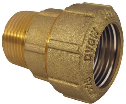 Messing PE Koppeling 32mm - Buis Koppeling voor Water & Gas