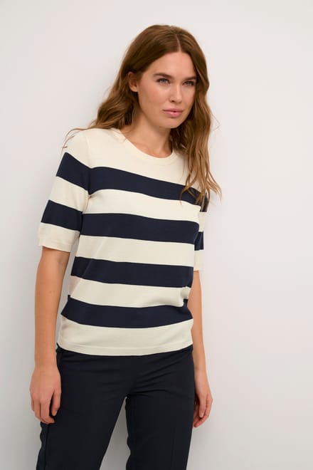 Pullover Regular fit blue white