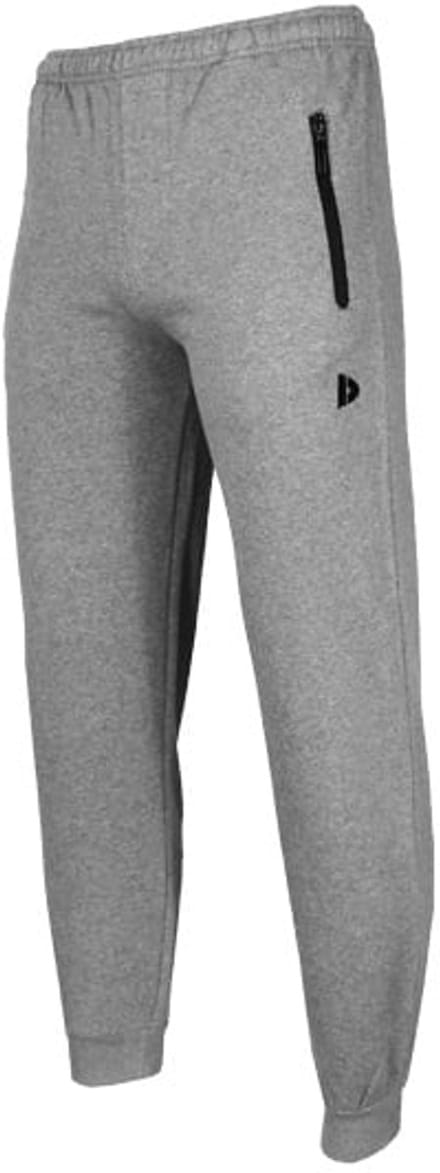 Donnay - Joggingbroek met elastiek (Joey) - Sportbroek - Junior - Silver-marl (032) - maat 152