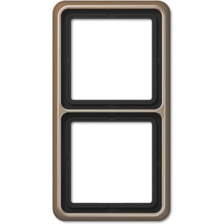 Jung CD582GB Afdekking Frame 2-voudig Brons 1 stuk(s)