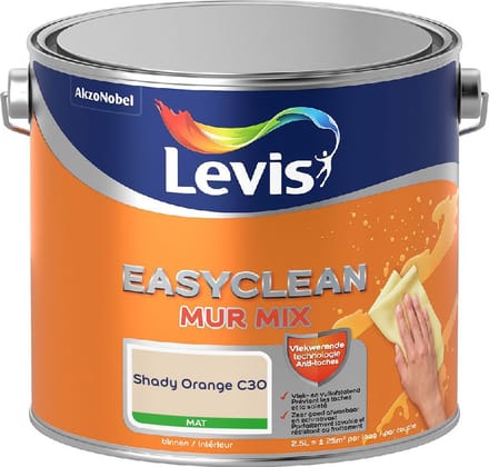 Levis - Easyclean Mur Mat Mix - Shady Orange C30 - Mengverf - 2,5 L