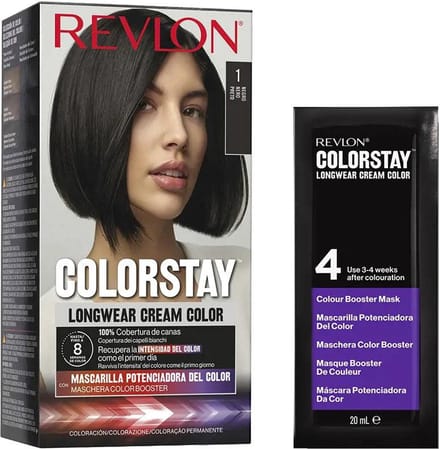 Permanente Kleur Revlon Colorstay Zwart Nº 1