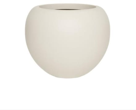 Pottery Pots - Plantenbak - Stream M - Ø57cm x H46,8cm - Silk White