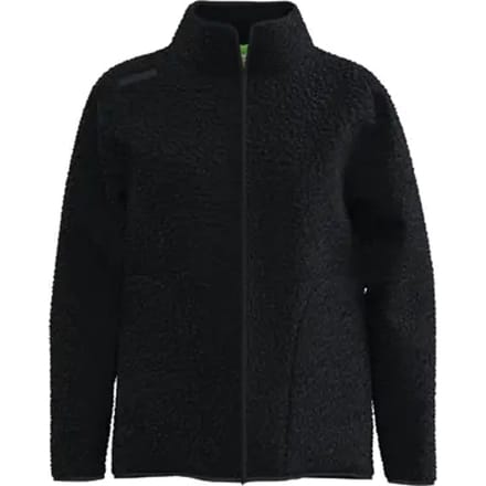Erima Ts Fleece Jack Dames - Zwart | Maat: 36