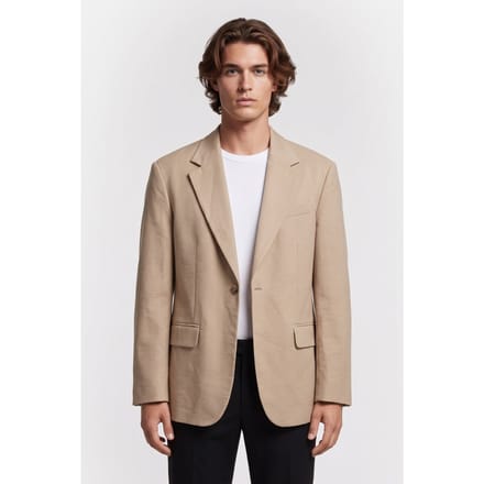 ARKET Doris Linen Cord Press Beige Taglia: 38 | Blazers Outlet | Uomo | Bianco