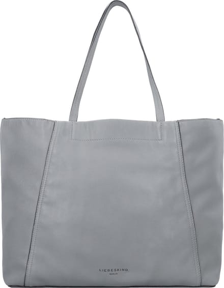 LIEBESKIND BERLIN Leren Schoudertas Chudy Sheep Natural Shopper Grigio Grijs