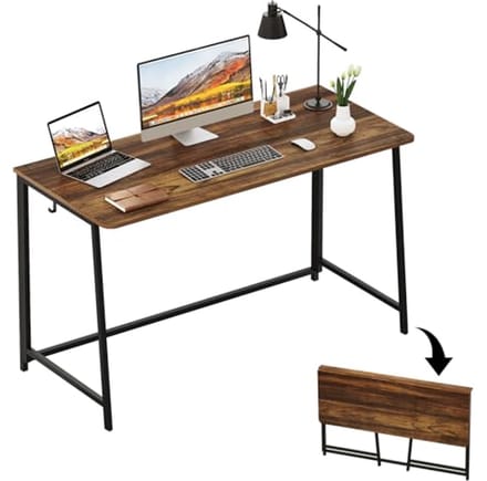 Opvouwbaar Computerbureau 47,2 Inch - Ruimtebesparend Schrijfwerkstation voor Thuis