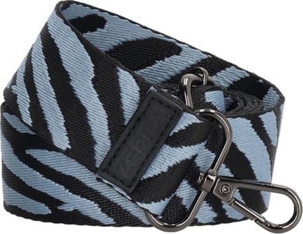 Zebra Trends Merel - Strap - Schouderband - Muskettonhaken - Lichtblauw