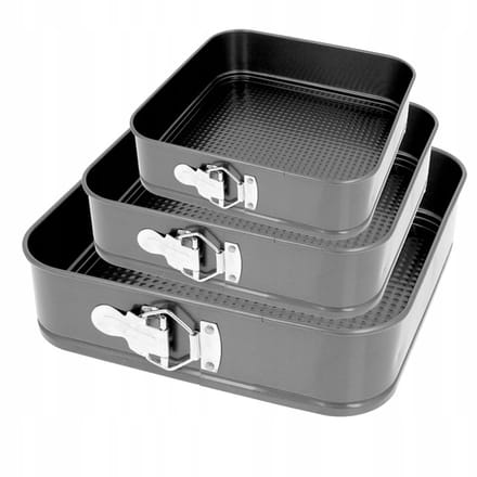 Set van 3 Non-Stick Bakvormen 24/26/28cm