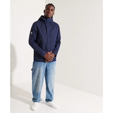 Superdry Windbreaker Jas Blauw S Man