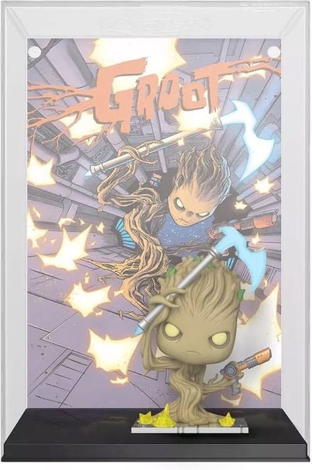 Funko Guardians Of The Galaxy - POP! Comic Cover Groot 9 cm Verzamelfiguur - Multicolours