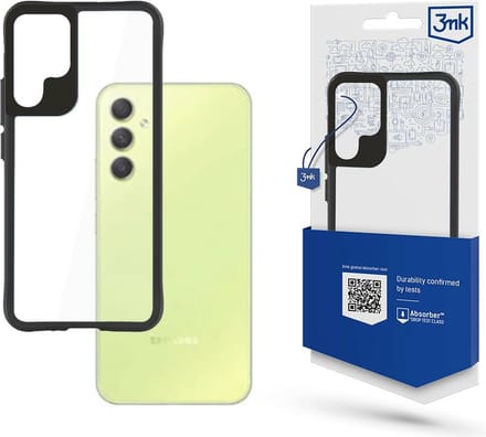 3mk Satin Armor Case+ for Samsung Galaxy A34 5G - transparent