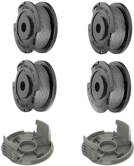 Vervangende spoel en dekselset Geschikt voor Bosch Easy GrassCut