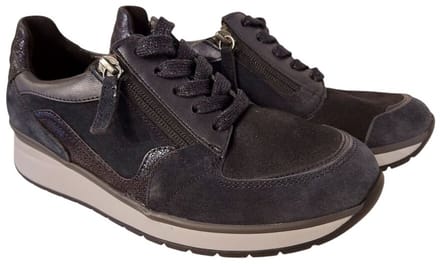 Gabor -Dames - blauw donker - sneakers - maat 37.5