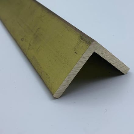 Messing Hoekprofiel - 30x30x3mm, 500mm