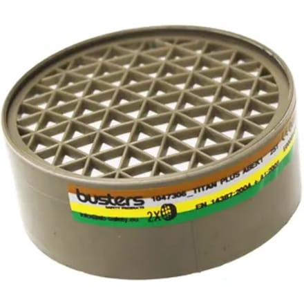 Busters Gasfilter New Titan Abek1 Plus 2 Stuks