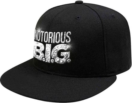 Biggie Smalls - Logo Snapback Pet - Zwart