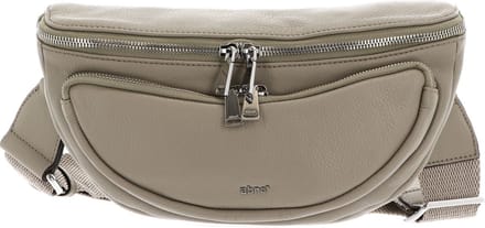 abro Leren Schoudertas Leather Dalia Belt Bag Cargo Siena Taupe