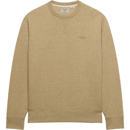 Superdry Essential Stacked Logo Sweatshirt Beige S Man