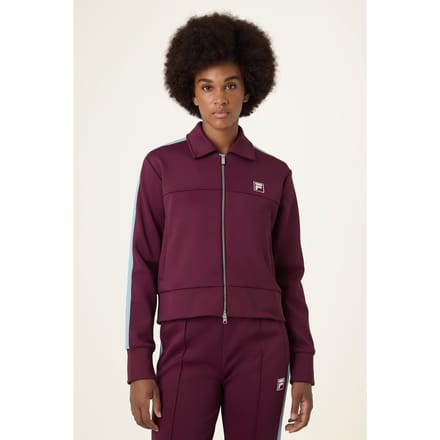 FILA Como Boxy Taped Track Jacket Fig Taglia: M | Giacche Outlet | Donna