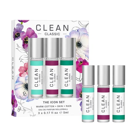 Clean - Classic Layering 3-Pack Rollerball Gift Box