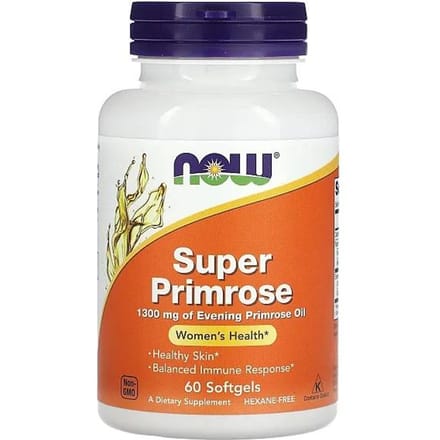 NOW Foods - Super Primrose 1300mg (60 soft gels)