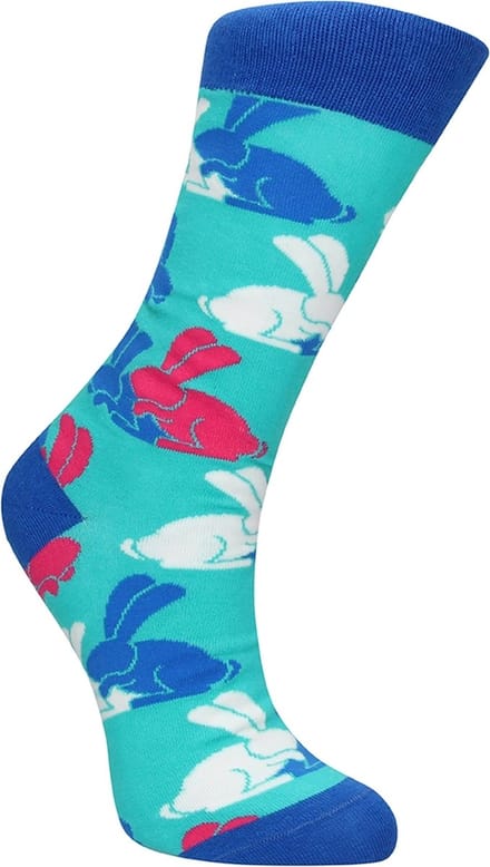 Sexy Socks - Bunny Style - 36-41 - Maat 36-41 - Happy Socks - Grappige Sokken - Sexy Socks