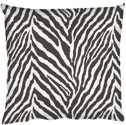 Sierkussens - Kussentjes Woonkamer - 45x45 cm - Zebra - Klassiek - Zwart