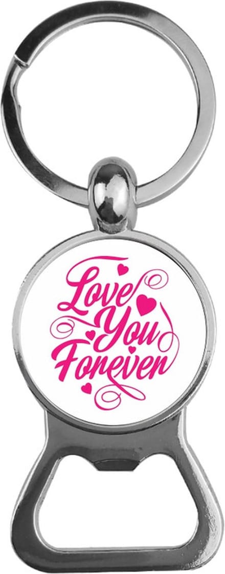 Bieropener Glas - Love You Forever